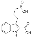 structure of CAS# 31529-29-0, 3-(4-Hydroxy-4-Oxobutyl)-1H-Indole-2-Carboxylic Acid;3-(4-Hydroxy-4-Oxo-Butyl)-1H-Indole-2-Carboxylic Acid;3-(4-Hydroxy-4-Keto-Butyl)-1H-Indole-2-Carboxylic Acid
