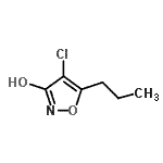 CAS 登录号：31561-96-3， 4-氯-5-丙基-1,2-恶唑-3(2H)-酮