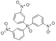 structure of CAS# 31638-89-8, 1-Bis(3-Nitrophenyl)Phosphoryl-3-Nitrobenzene;1-Bis(3-Nitrophenyl)Phosphoryl-3-Nitro-Benzene;Nsc157377;Tris(3-Nitrophenyl)Phosphane Oxide