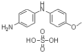 结构式 CAS# 3169-21-9, 凡拉明蓝 B 硫酸盐