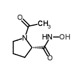 CAS#: 31982-74-8， 1-Acetyl-N-Hydroxy-L-Prolinamide