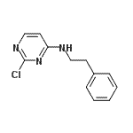 CAS 登录号：32016-20-9， 2-氯-N-(2-苯基乙基)-4-嘧啶胺