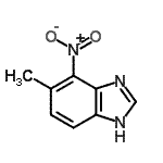CAS#: 32046-84-7， 5-Methyl-4-Nitro-1H-Benzimidazole