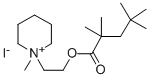 CAS 登录号：32058-55-2， 2-(1-甲基哌啶-1-鎓-1-基)乙基2,2,4,4-四甲基戊酸酯碘化物