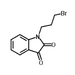 CAS#: 320741-36-4， 1-(3-Bromopropyl)-1H-Indole-2,3-Dione
