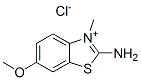 CAS 登录号：322012-65-7， 2-氨基-3-甲基-6-甲氧基苯并噻唑鎓氯化物
