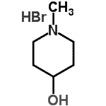 CAS#: 32235-52-2， 1-Methyl-4-Piperidinol Hydrobromide (1:1)