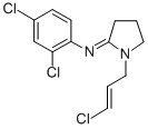 CAS#: 32329-83-2， 1-[(E)-3-Chloroprop-2-Enyl]-N-(2,4-Dichlorophenyl)Pyrrolidin-2-Imine