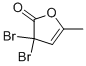 CAS#: 32366-01-1， 3,3-Dibromo-5-Methyloxolan-2-One