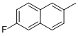 structure of CAS# 324-42-5, 2-Fluoro-6-Methylnaphthalene;2-Fluoro-6-Methylnaphthalene, 90+%;6-FLUORO-2-METHYLNAPHTHALENE;2-FLUORO-6-METHYLNAPHTHALENE