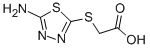 CAS#: 32418-26-1， (5-Amino-[1,3,4]Thiadiazol-2-Ylsulfanyl)-Acetic Acid