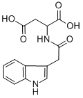 structure of CAS# 32449-99-3, Indole-3-Acetyl-DL-Aspartic Acid;N-(3-INDOLYLACETYL)-DL-ASPARTIC ACID, 98 %;N-(3-INDOLYLACETYL)-DL-ASPARTIC ACID;N-(3-INDOLEACETYL)-DL-ASPARTIC ACID