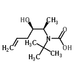 CAS 登录号：324752-71-8， [(2R,3R)-3-羟基-5-己烯-2-基](2-甲基-2-丙基)氨基甲酸