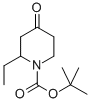 structure of CAS# 324769-07-5, 1-Boc-2-Ethyl-Piperidin-4-One;TERT-BUTYL 2-ETHYL-4-OXOPIPERIDINE-1-CARBOXYLATE;2-Ethyl-4-Oxopiperidine, N-BOC Protected 97%;2-ETHYL-4-OXOPIPERIDINE, N-BOC PROTECTED