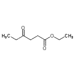 structure of CAS# 3249-33-0, Ethyl 4-Oxohexanoate;Ethyl 4-oxohexanoate;MFCD00068986