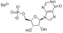 structure of CAS# 3249-92-1, 5'-Inosinic Acid Barium Salt;Barium Inosinate Inosic Acid Barium Salt 5'-Inosinic Acid Barium Salt 5'-IMP Ba;Inosine 5'-Monophosphate Barium Salt Hydrate;INOSINE 5'-MONOPHOSPHATE BARIUM SALT