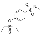 CAS#: 3263-82-9， 4-Diethylphosphinothioyloxy-N,N-Dimethylbenzenesulfonamide