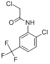 结构式 CAS# 328-26-7, 2-氯-N-(2-氯-5-三氟甲基-苯基)-乙酰胺
