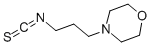 structure of CAS# 32813-50-6, 3-(4-Morpholino)Propyl Isothiocyanate;3-(4-Morpholino)Propyl Isothiocyanate;560464_Aldrich;3-Morpholinopropyl Isothiocyanate