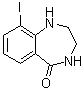 CAS#: 328546-79-8， 9-Iodo-1,2,3,4-Tetrahydro-5H-1,4-Benzodiazepin-5-One