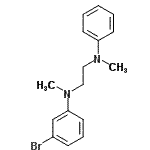 CAS#: 32857-46-8， N-(3-Bromophenyl)-N,N'-Dimethyl-N'-Phenyl-1,2-Ethanediamine
