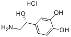 structure of CAS# 329-56-6, L-Noradrenaline Hydrochloride;[2-(3,4-Dihydroxyphenyl)-2-Hydroxy-Ethyl]Ammonium Chloride;[2-(3,4-Dihydroxyphenyl)-2-Hydroxyethyl]Ammonium Chloride;[2-(3,4-Dihydroxyphenyl)-2-Hydroxy-Ethyl]Azanium Chloride