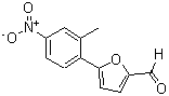 结构式 CAS# 329222-70-0, 5-(2-甲基-4-硝基苯基)-2-糠醛