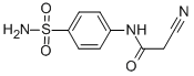 structure of CAS# 32933-40-7, 2-Cyano-N-(4-Sulfamoyl-Phenyl)-Acetamide;2-Cyano-N-(4-Sulfamoylphenyl)Ethanamide;Zinc03239609