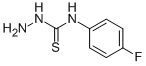 structure of CAS# 330-94-9, 4-(4-Fluorophenyl)-3-Thiosemicarbazide;4-(4-Fluorophenyl)-3-Thiosemicarbazide 97%;4-(4-Fluorophenyl)-3-Thiosemicarbazide97%;4-(4-Fluorophenyl)Thiosemicarbazide 97%