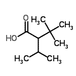 CAS 登录号：3302-11-2， 2-异丙基-3,3-二甲基丁酸