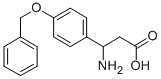 结构式 CAS# 330645-19-7, 3-(4-苄氧基苯基)-DL-beta-丙氨酸