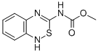 CAS 登录号：33082-92-7， 甲基N-(1H-2,1,4-苯并噻二嗪-3-基)氨基甲酸酯