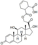 CAS#: 3331-71-3， Sodium 6-[2-[(8S,9S,10R,11S,13S,14S,17R)-11,17-Dihydroxy-10,13-Dimethyl-3-Oxo-7,8,9,11,12,14,15,16-Octahydro-6H-Cyclopenta[a]Phenanthren-17-Yl]-2-Oxoethoxy]Carbonylcyclohex-3-Ene-1-Carboxylic Acid