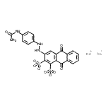 CAS#: 33340-33-9， Disodium 3-[2-(4-Acetamidophenyl)Hydrazino]-9,10-Dioxo-9,10-Dihydro-1,2-Anthracenedisulfonate