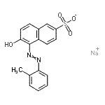 CAS#: 33340-36-2， Sodium 6-Hydroxy-5-(O-Tolylazo)Naphthalene-2-Sulfonate