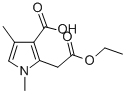 CAS#: 33369-46-9， 2-(2-Ethoxy-2-Oxoethyl)-1,4-Dimethylpyrrole-3-Carboxylic Acid