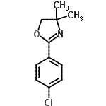 CAS 登录号：33554-30-2， 2-(4-氯苯基)-4,4-二甲基-4,5-二氢-1,3-恶唑