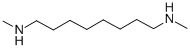 structure of CAS# 33563-54-1, N,N'-Dimethyl-1,8-Octanediamine