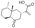 CAS#: 33596-80-4， 2-[(2S,4aS,8S,8aR)-8,8a-Dimethyl-4-Oxo-1,2,3,4a,5,6,7,8-Octahydronaphthalen-2-Yl]Prop-2-Enoic Acid