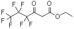 structure of CAS# 336-62-9, Ethyl Heptafluorobutyrylacetate;4,4,5,5,6,6,6-Heptafluoro-3-Oxohexanoic Acid Ethyl Ester;Ethyl 4,4,5,5,6,6,6-Heptafluoro-3-Oxohexanoate;Ethyl Heptafluorobutyryl Acetate, Tech. 90%