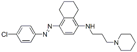 CAS#: 3365-99-9， 4-(4-Chlorophenyl)Diazenyl-N-(3-Piperidin-1-Ylpropyl)-5,6,7,8-Tetrahydronaphthalen-1-Amine