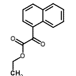 structure of CAS# 33656-65-4, Ethyl 1-Naphthyl(Oxo)Acetate;Ethyl (naphth-1-yl)(oxo)acetate, tech;Ethyl (naphth-1-yl)glyoxylate;Ethyl (naphth-1-yl)glyoxylate, Ethyl 1-naphthoylformate