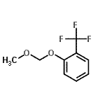 结构式 CAS# 336628-65-0, 1-(甲氧基甲氧基)-2-(三氟甲基)苯