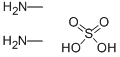 structure of CAS# 33689-83-7, Methylamine Sulfate;Methylamine;Sulfuric Acid;Methyl-Ammonium Sulfate