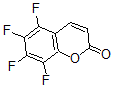 structure of CAS# 33739-04-7, 5,6,7,8-Tetrafluorocoumarin;5,6,7,8-Tetrafluorocoumarin 97%;5,6,7,8-Tetrafluorocoumarin97%;5,6,7,8-TETRAFLUOROCOUMARIN
