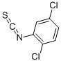 structure of CAS# 3386-42-3, 2,5-Dichlorophenyl Isothiocyanate;1,4-Dichloro-2-Isothiocyanato-Benzene;Zinc00164766;2,5-Dichlorophenyl Isothiocyanate