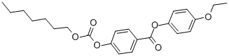 CAS#: 33924-76-4， n-Heptyl 4-(4'-Ethoxyphenoxycarbonyl)Phenyl Carbonate