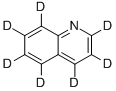 CAS 登录号：34071-94-8， 喹啉(D7)