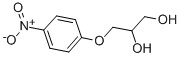 structure of CAS# 34211-48-8, 3-(4-Nitrophenoxy)propane-1,2-diol