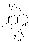 CAS#: 34482-99-0， Fletazepam